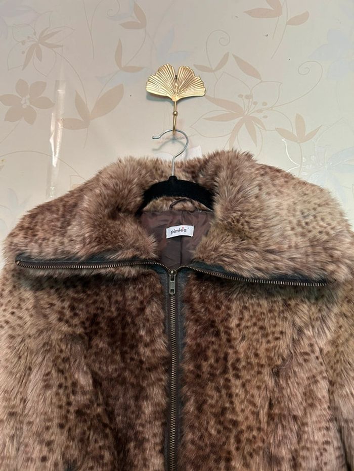 Veste en moumoute • taille S - photo numéro 4