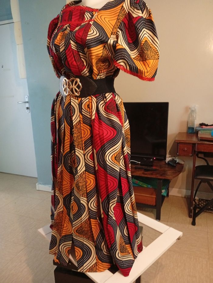 Robe multicolore femme - photo numéro 3