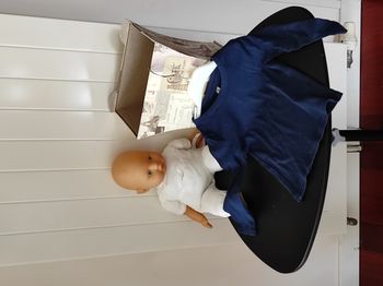 👧 T-shirt manches longues bébé fille – 24 mois – marine