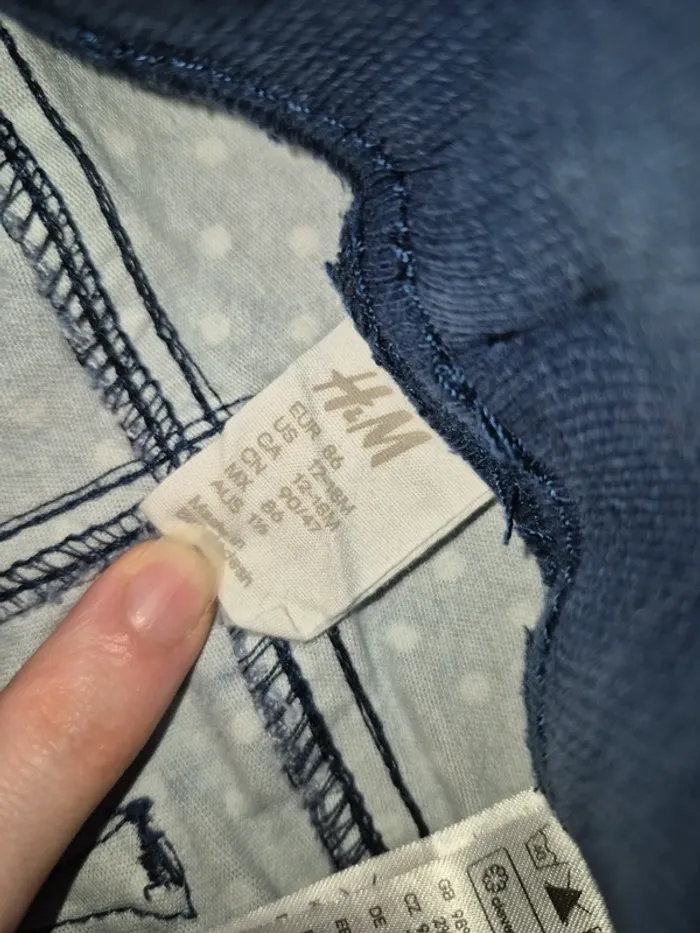 Pantalon à pois bleu - photo numéro 3