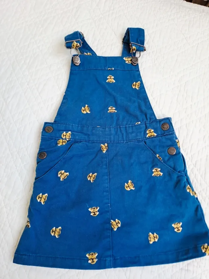 Salopette jupe DPAM - 3 ans