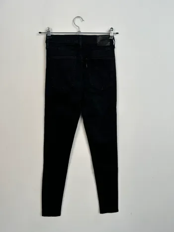 Jean Levi's Femme Noir W29 L30 | Mile High Super Skinny | Taille 38 | Très Bon État | BP212