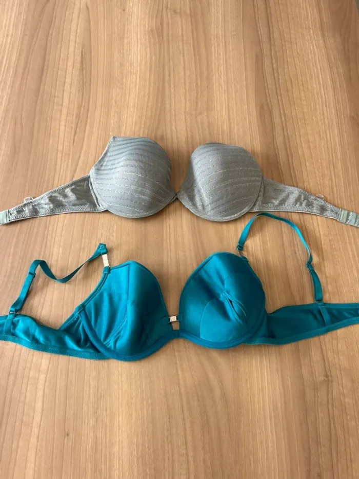 Lot de 2 soutien gorge 80C