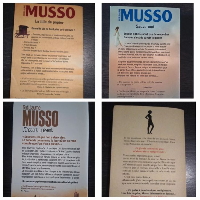 Lotde 4 livres Guillaume Musso - photo numéro 2