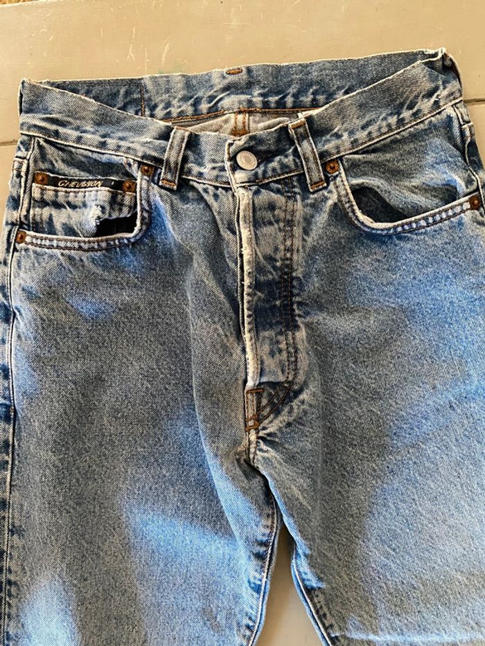 Jeans vintage Chevignon bleu W 29 US soit 36 France - photo numéro 3
