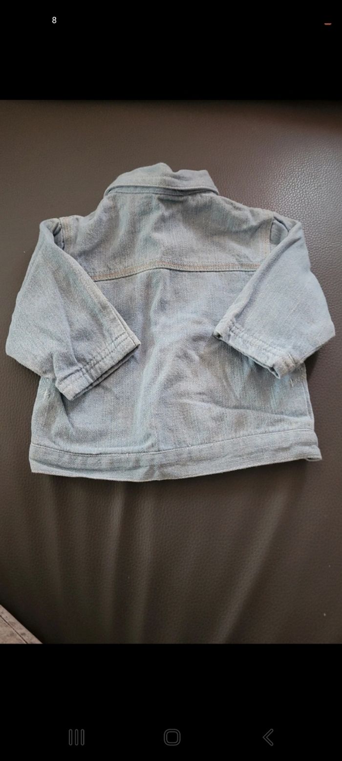 Veste jean 3 mois - photo numéro 2