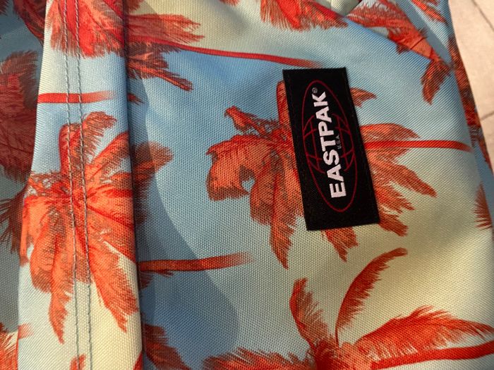 sac à dos cartable Eastpak Padded Pak'R Brize Dye Blue college ecole - photo numéro 4
