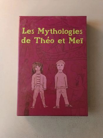 Coffret 4 livres les mythologies de Théo et Meï