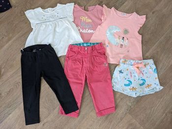 Lot de 6 vêtements 18-24 mois
