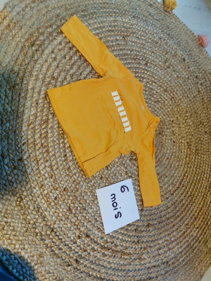 T shirt manches longues 6 mois