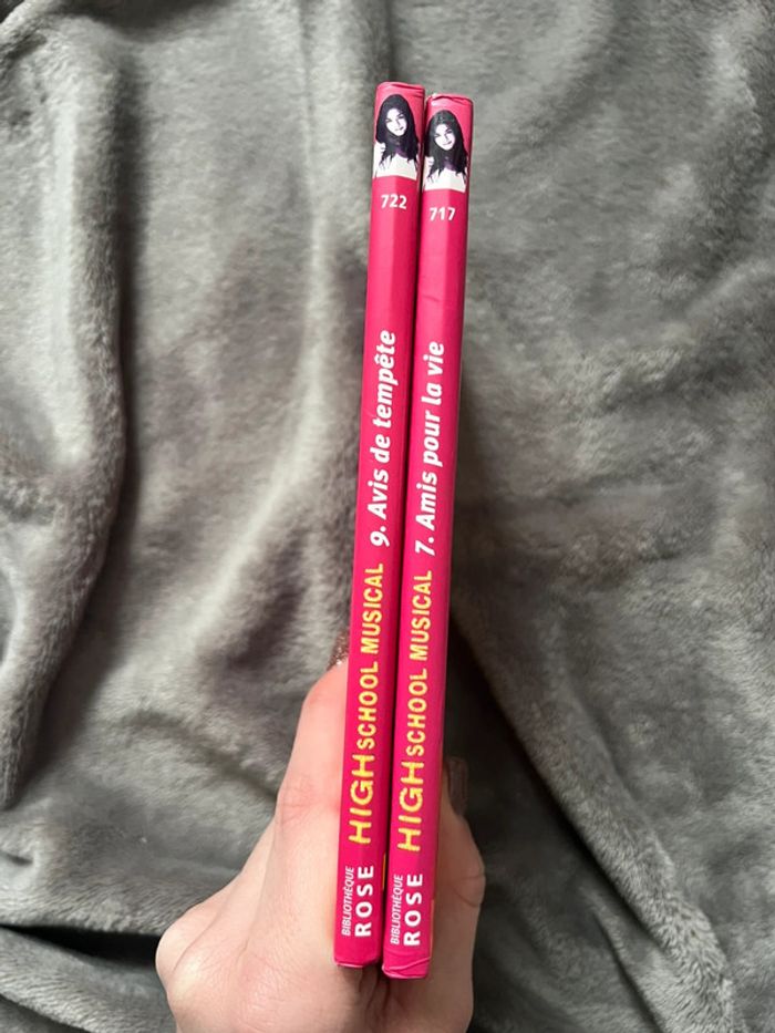 Lot 2 livres High school musical - photo numéro 3