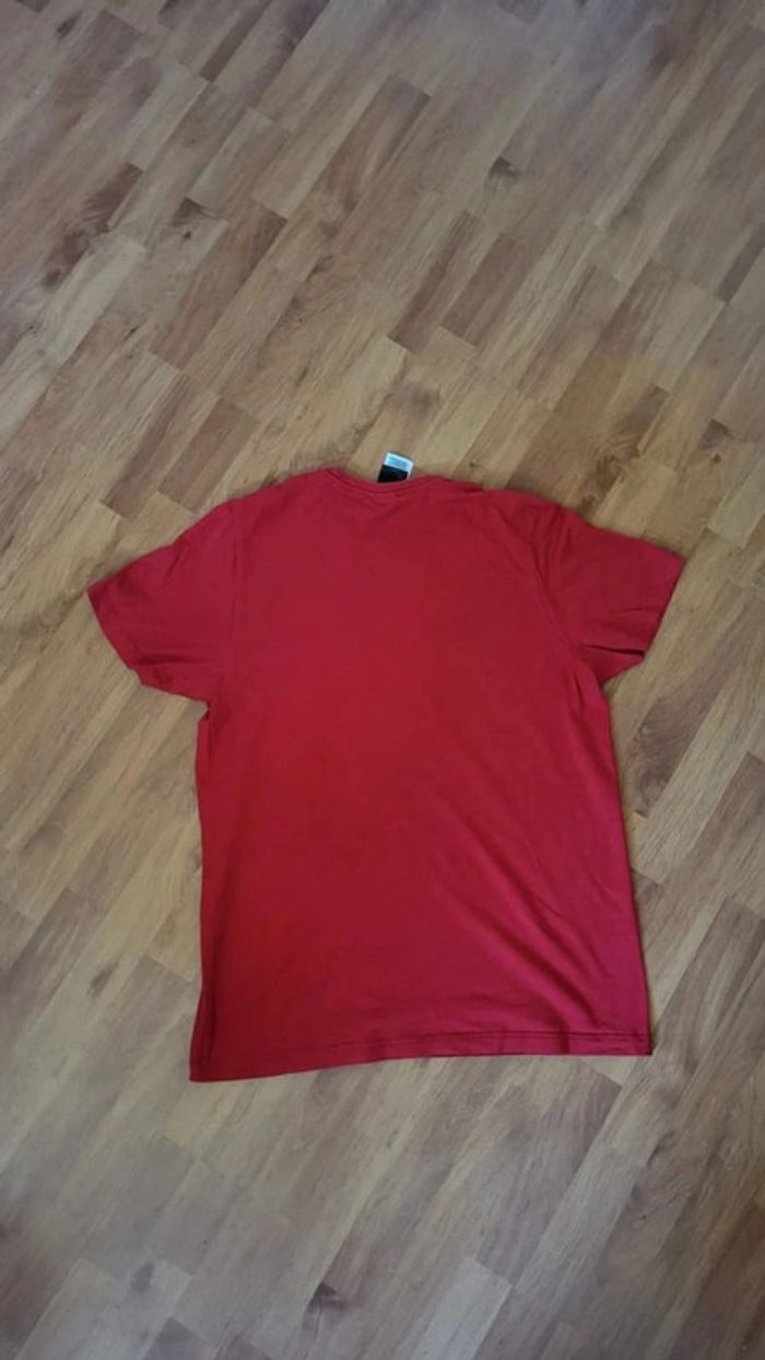 T-shirt adidas rouge - photo numéro 2