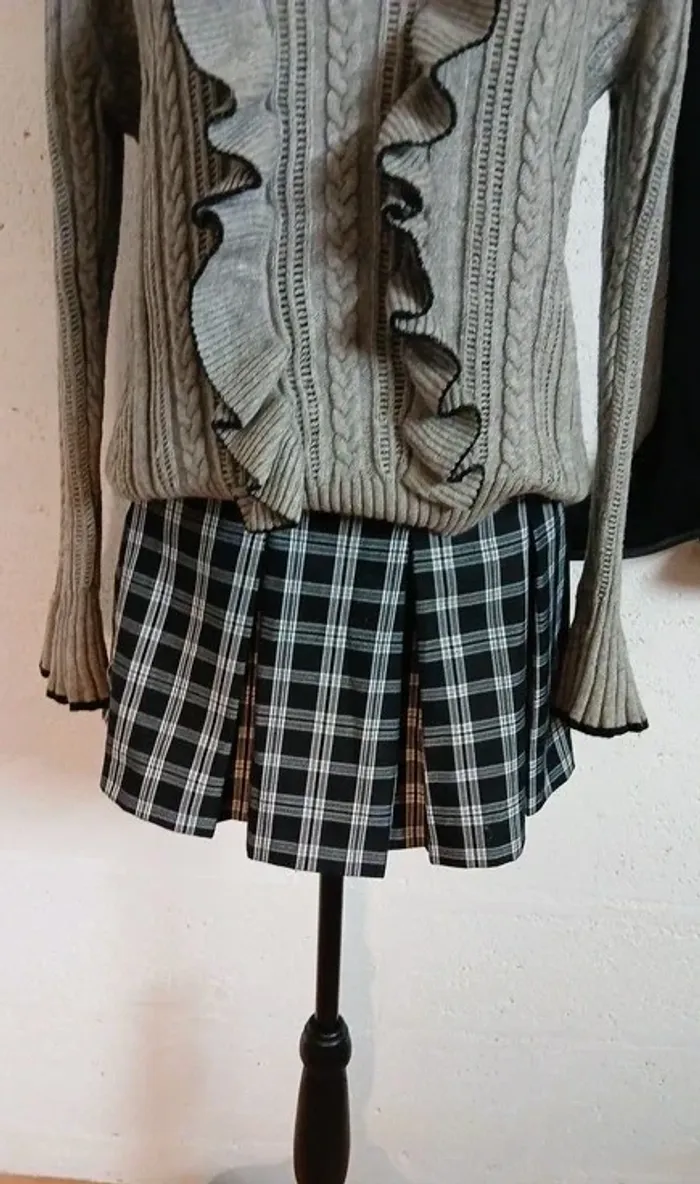 🩶 Pull gris torsadé – Ray Tricot – Taille 38/40 – Très bon état - photo numéro 7