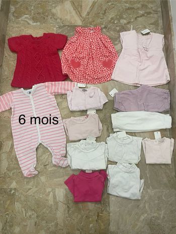 Lot hiver fille 6 mois