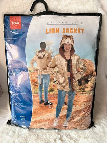 Déguisement lion, veste pour homme et femme taille 38/40