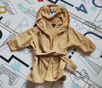 Peignoir lion Kiabi 18 mois