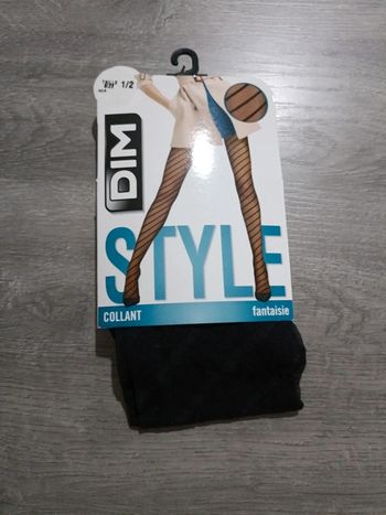 Collants DIM rayés – Neuf sous emballage d'origine
