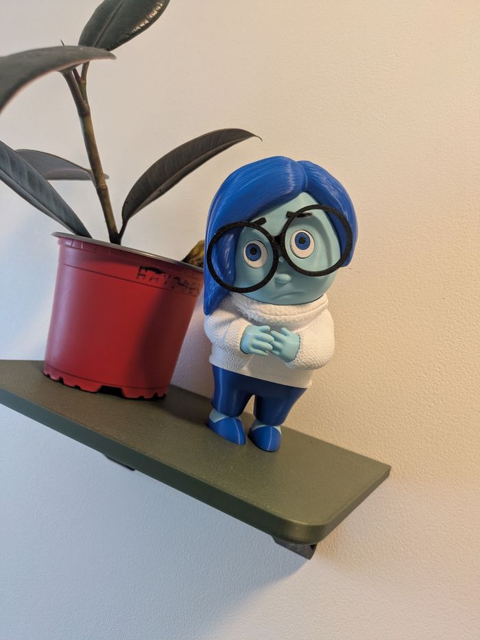 Figurine Tristesse (Vice-Versa) – Finition Texturée – Décoration - photo numéro 2