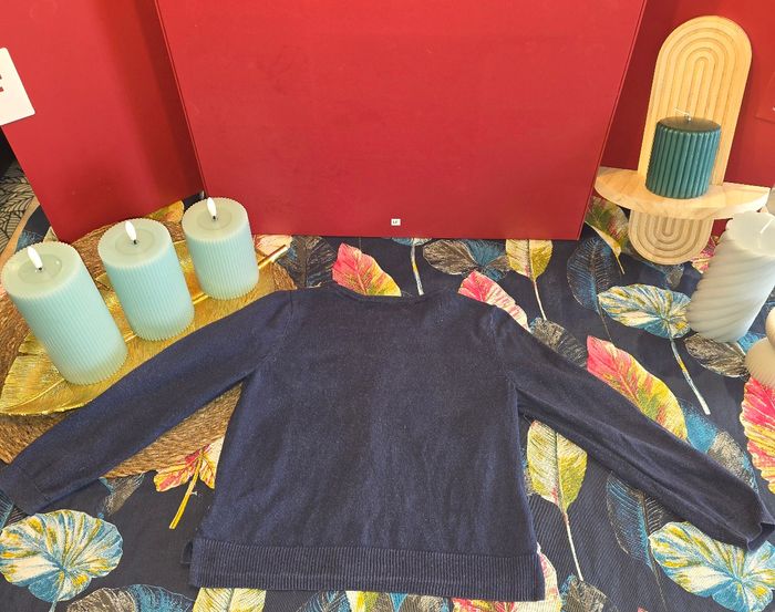 Gilet bleu marine 3-4 ans - photo numéro 2