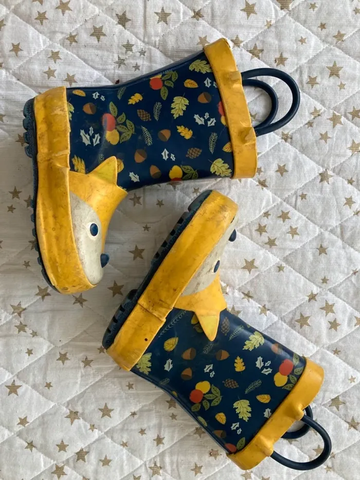 Bottes de pluie, animaux rigolos - photo numéro 2