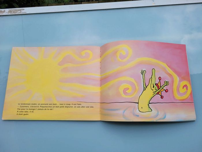 Livre l'école des loisirs couverture souple Le Roi Crocodile 🐊 (36) - photo numéro 5