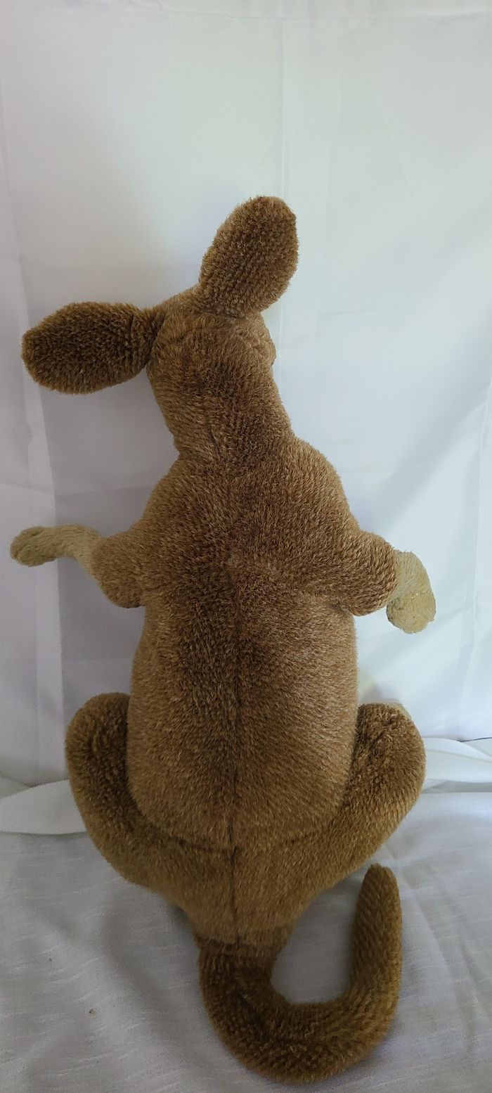 peluche kangourou pattes arrières articulés eluz - photo numéro 6