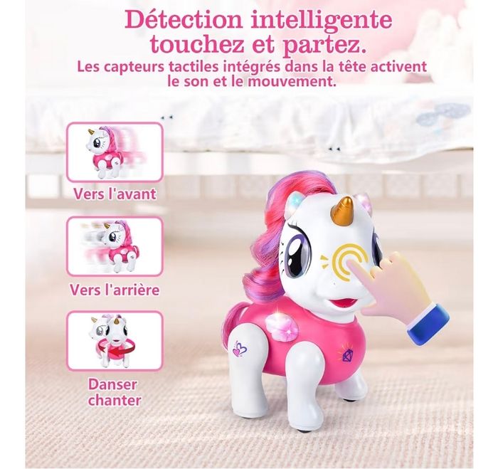 Licorne télécommandé musical neuve - photo numéro 7