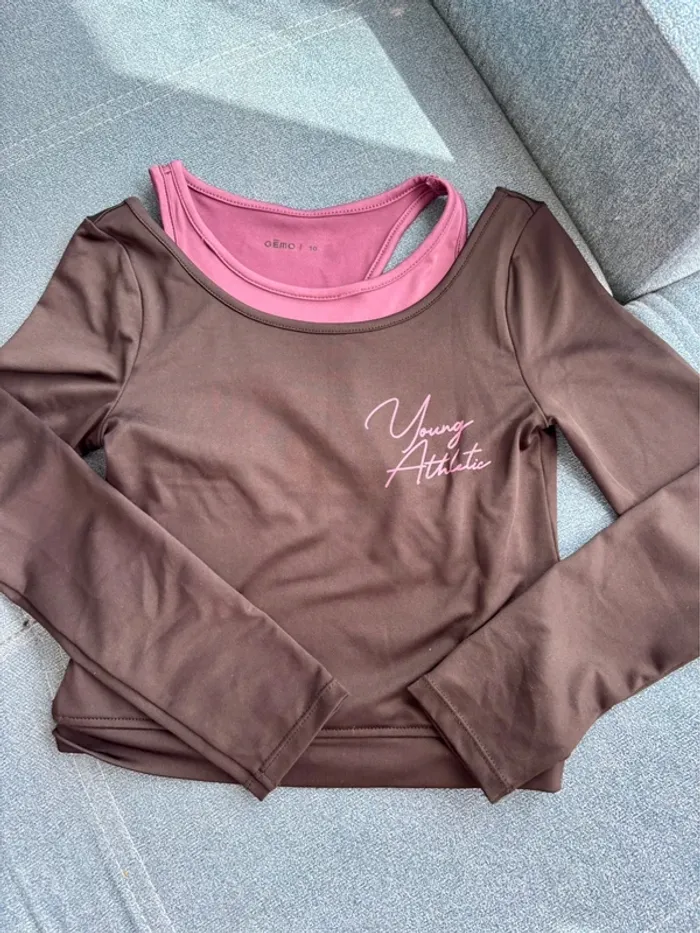 Lot vêtements fille hiver 10 ans - photo numéro 8