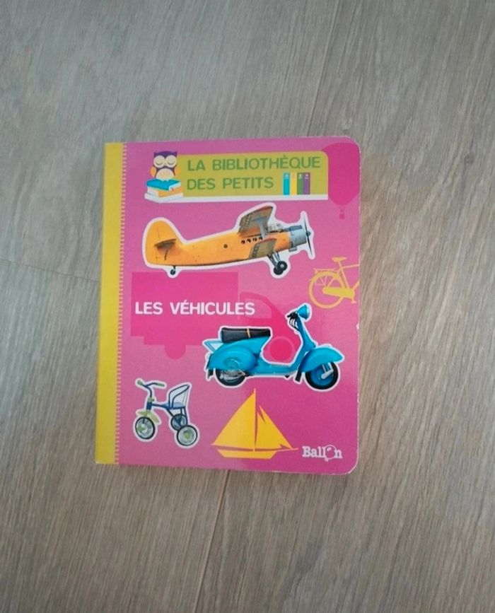 Livre découverte les véhicules