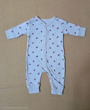 Combinaison portée 2 fois, zeeman. Taille Naissance