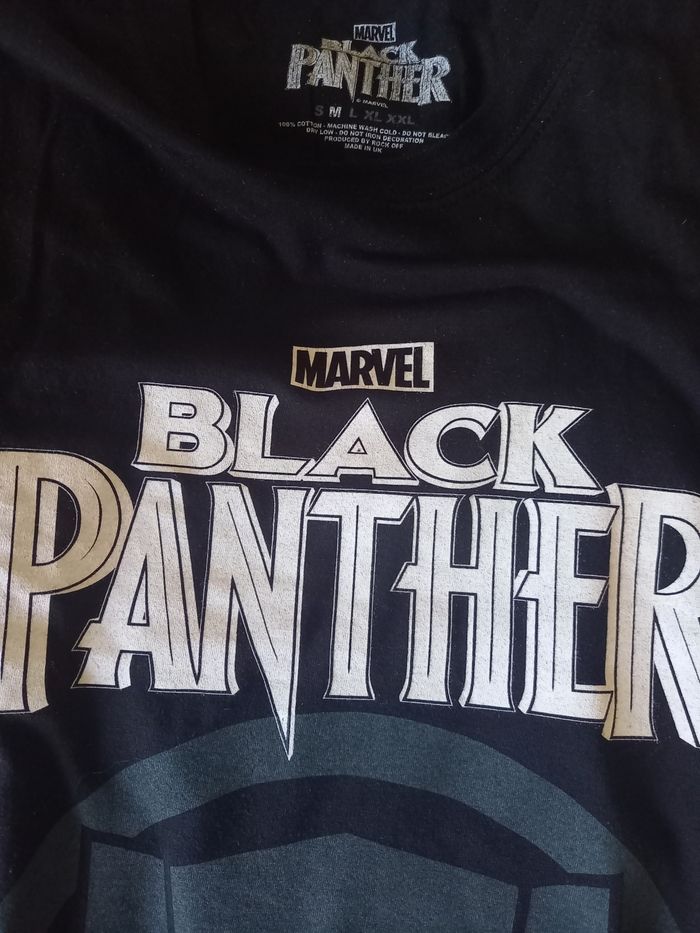 tee shirt Black Panther - photo numéro 3