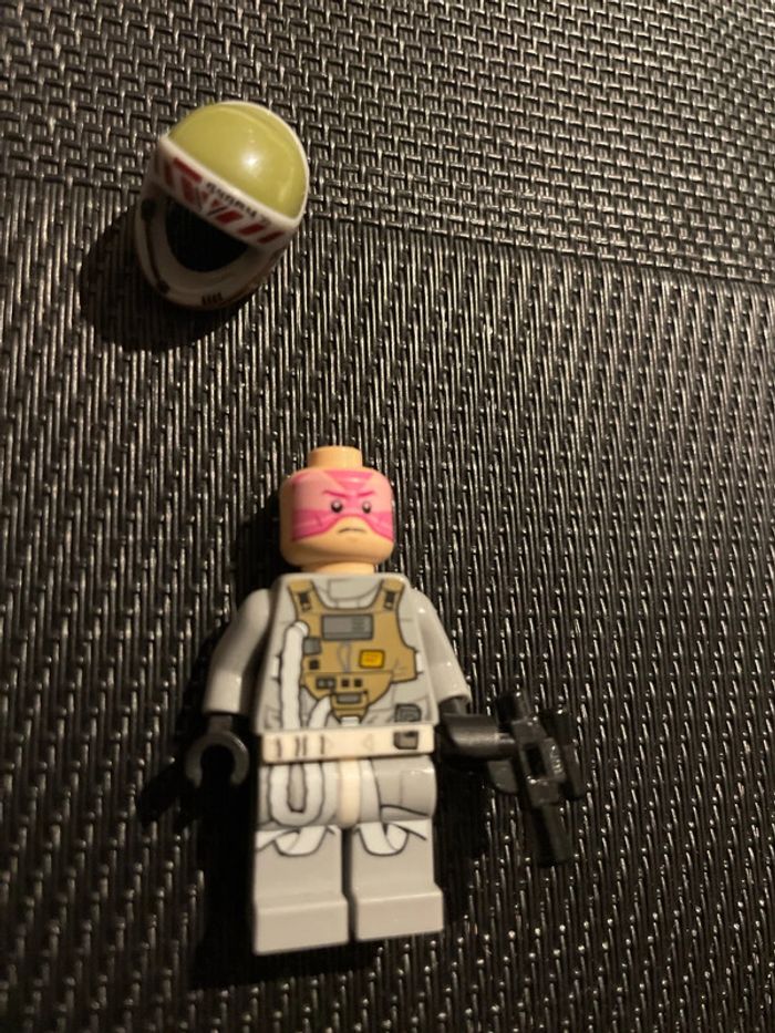 Lego Star Wars mini figurine pilote escadron gray Horton Salm sw0604 minifigure 75050 officiel - photo numéro 6