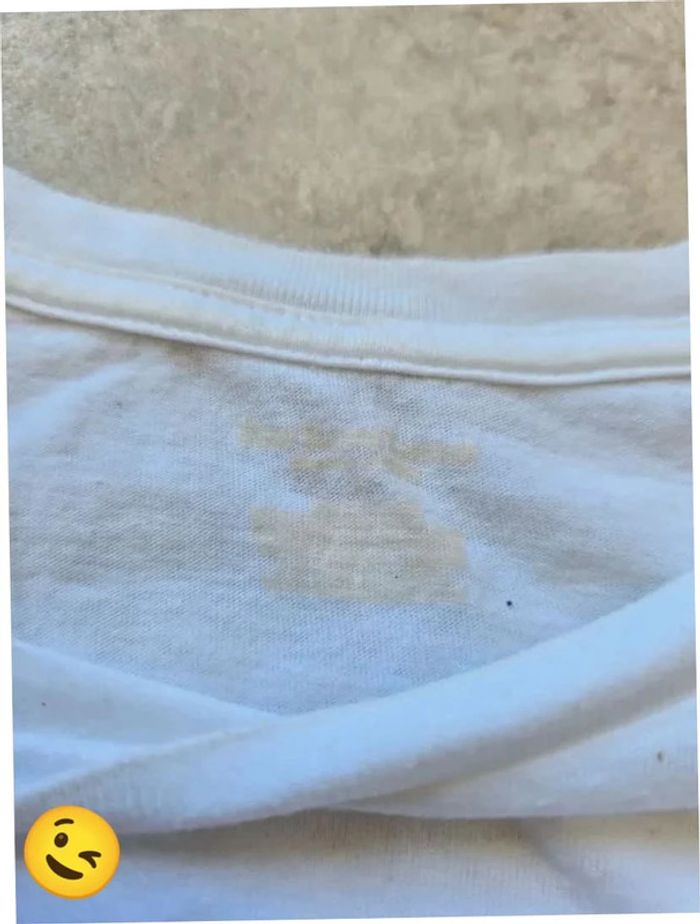 T-shirt Ralph Lauren XL coupe col rond blanc Homme Men tee116 - photo numéro 3