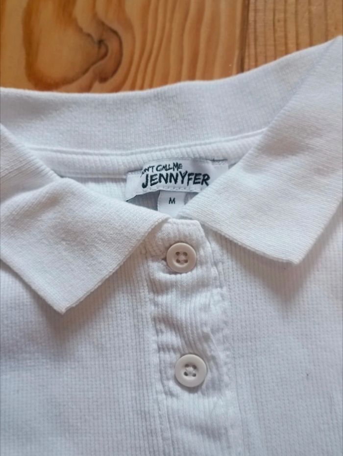 T-shirt polo blanc - photo numéro 2