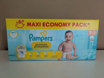 112 couches pampers taille 3