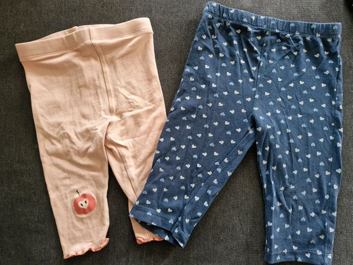 Lot de deux leggings court