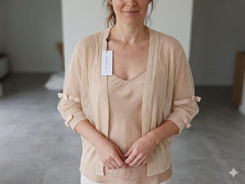 gilet beige taille S Molly Bracken Neuf étiqueté