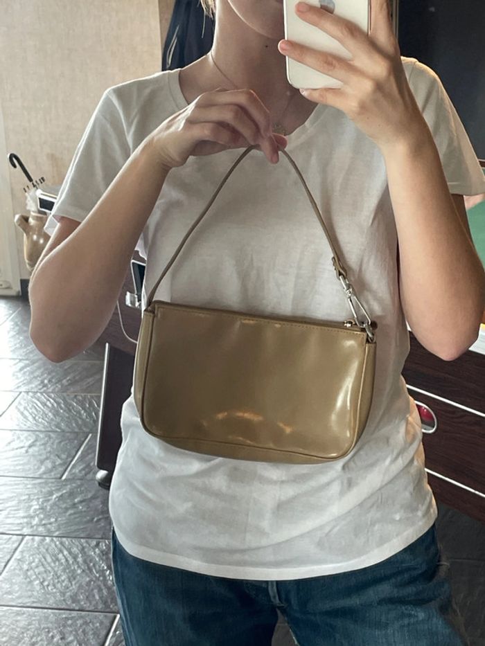 Sac baguette beige - photo numéro 2