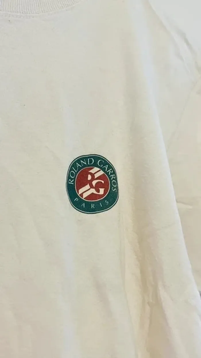 Tee shirt mixte Roland Garros - photo numéro 2