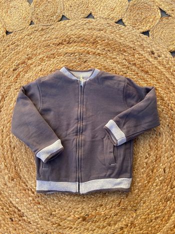 Veste pull réversible garçon 24 mois Obaibi