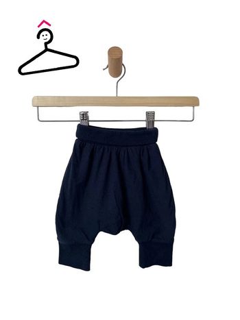 Pantalon sarouel bleu marine - Bout'chou 1 mois (54cm)