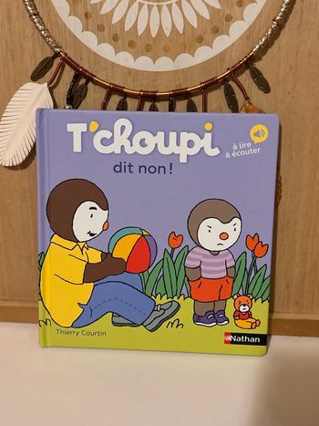 Livre tchoupi dit non 