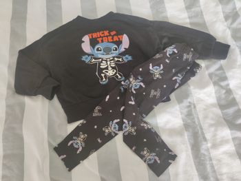 Ensemble sweat et Disney Stitch Halloween Taille 36 mois