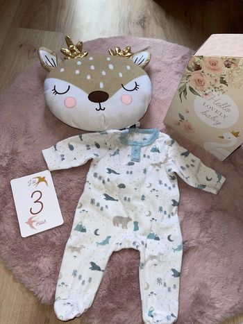 Pyjama velours garçons 3 mois