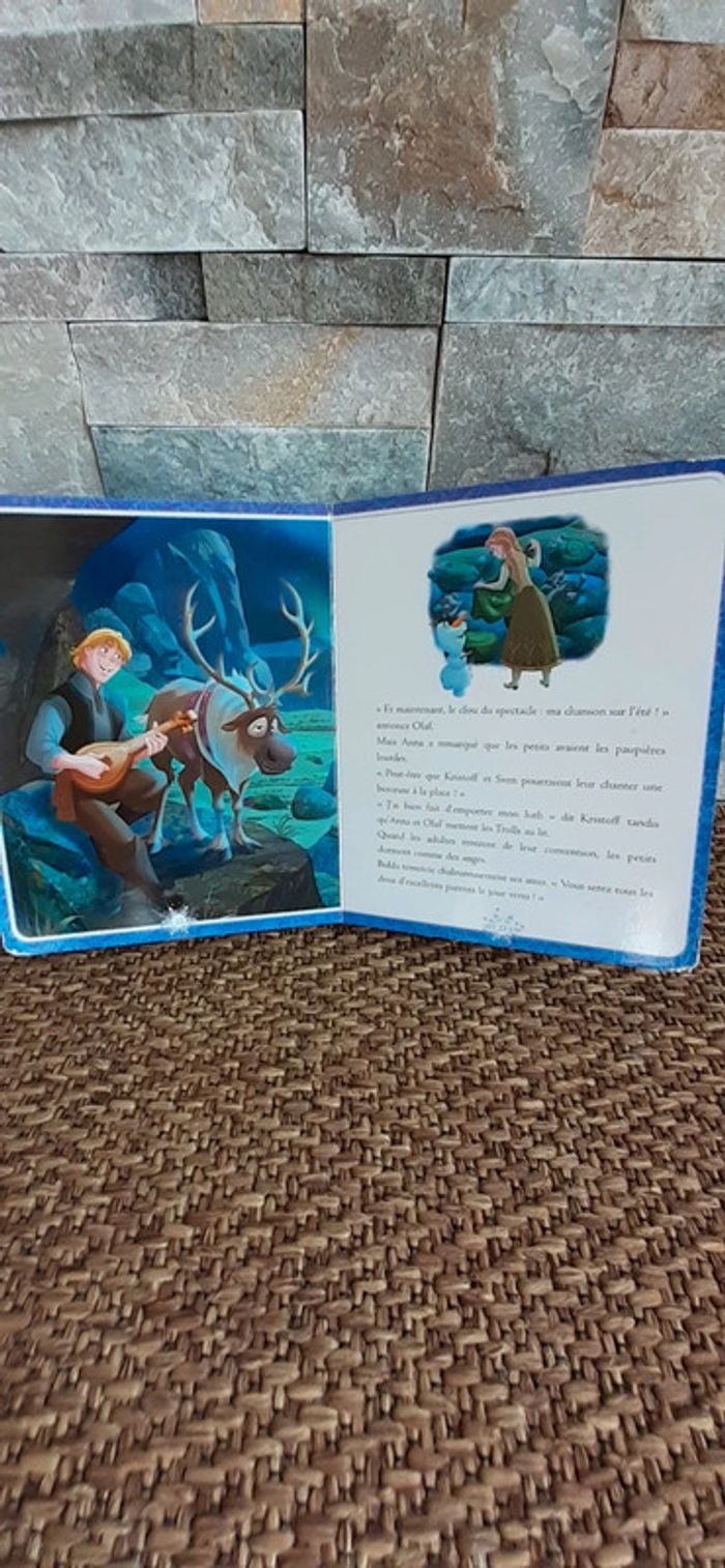 Lot de 2 livres Reine des neiges et CD - photo numéro 7