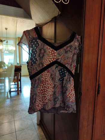 Top débardeur pois Lulu Castagnette M/38 y2k