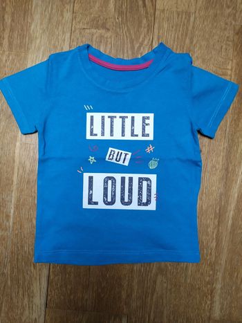 T-shirt "little but loud"