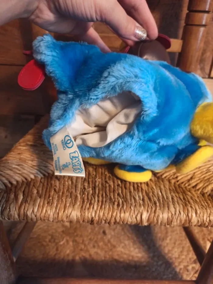 Peluche Marionnette hélicoptère tbe Zapy's Tieno - photo numéro 6