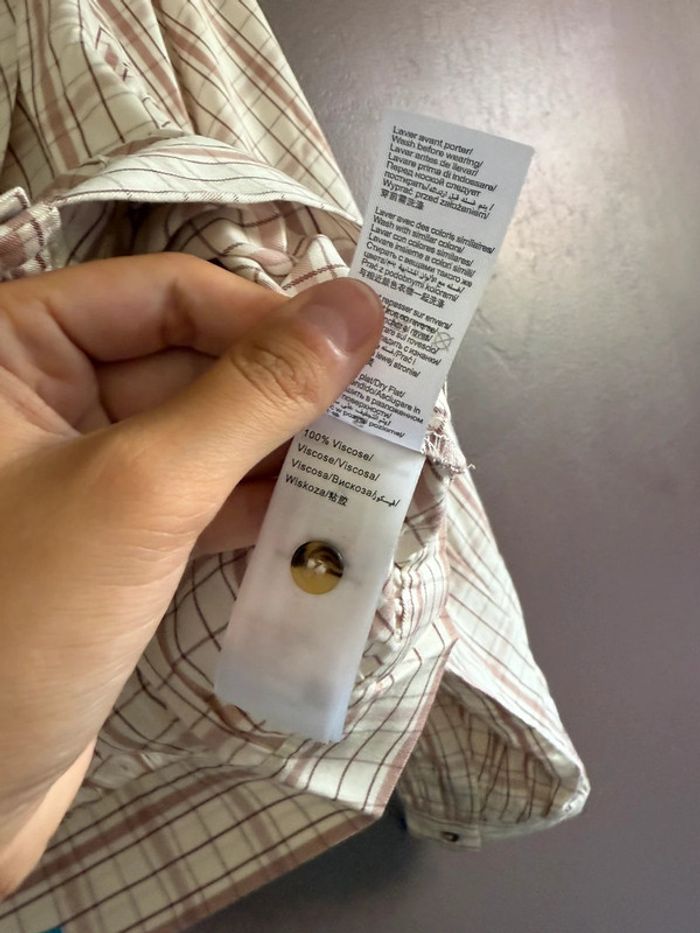 Chemise à carreau neuve Bizzbee - photo numéro 6