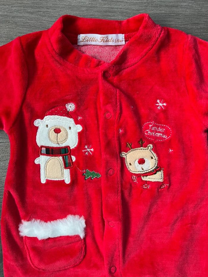 Lot de 2 pyjamas de Noël 🎅 taille 3 mois - photo numéro 3
